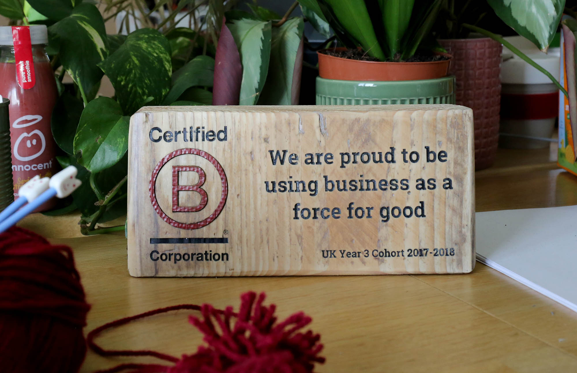 be proud